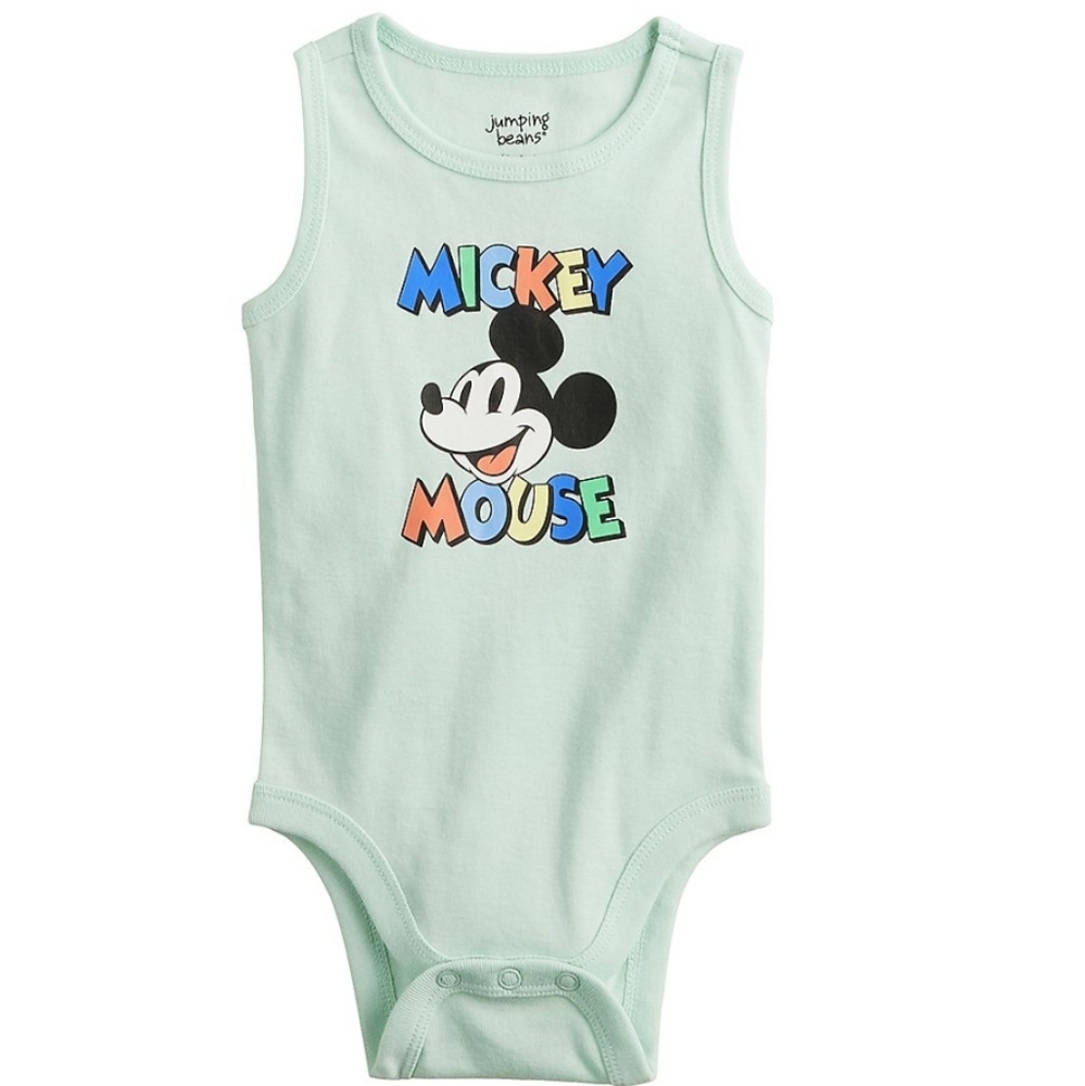 12M Disney's Mickey Mouse Baby Boy Tank Bodysuit by Jumping Beans
